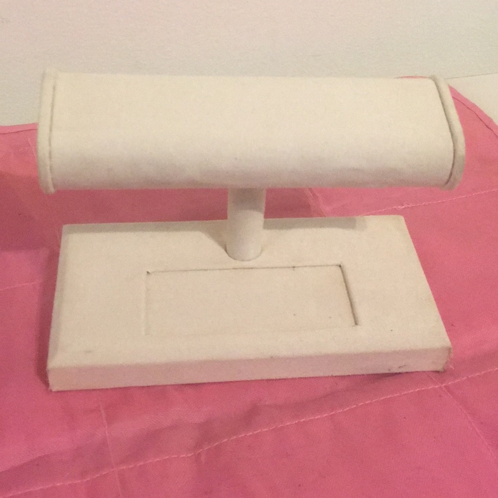 Cream Felt Bracelet Display Holder